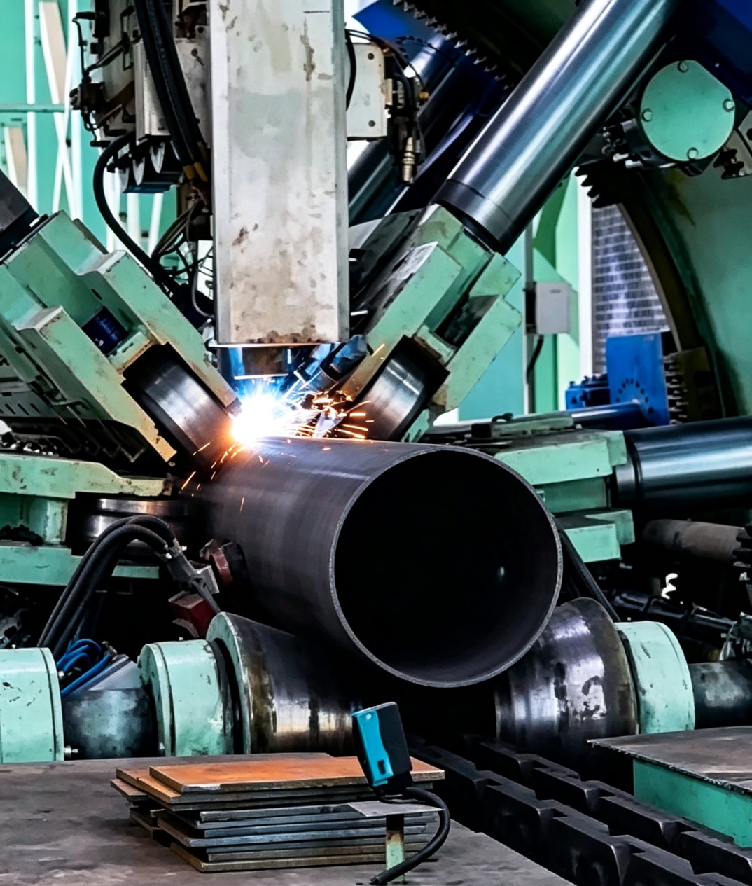 Automated welding cell